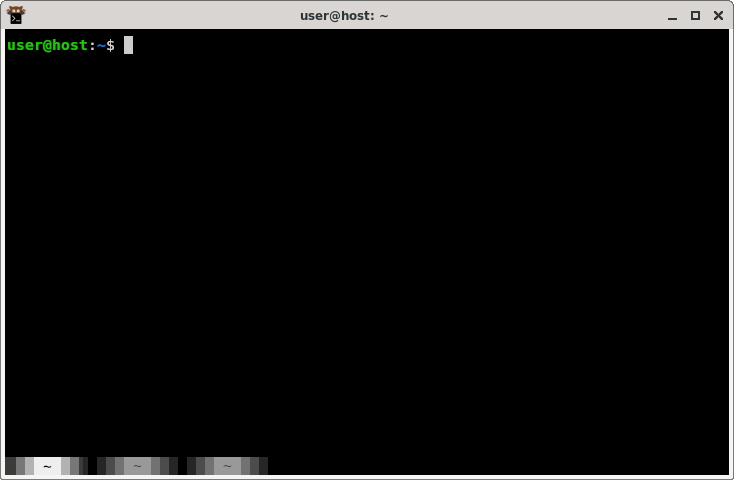Kitty with default config